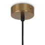 Kruhová - M MOD013PL-04BS1 Závěsné svítidlo Ring 4xG9 100W bílá/mosaz kov/sklo designové - MAYTONI - foto 2