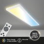 Hranatá - BRILO 7533016 Tava LED stropní svítidlo 98cm, stmívatelné, dálkový ovladač, bílé - BRILO - foto 2