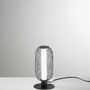 Stolní lampy dekorační - FAN LED-INKAS-L-NER Stolní LED lampa Inkas (černá, kov) 11 W, 1260 lm, nastavitelná teplota CCT 3000 / 3500 / 4000 K, rozměry 28 x 14 cm - FANEUROPE - foto 2