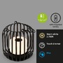 Na stůl - BRILO 7479015 LED nabíjecí stolní lampa, 13 cm, 2W, 150lm černá-zlatá - BRILONER - foto 2