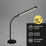 Stolní lampy pracovní - BRILO 7472015 LED stolní lampa, 37 cm, paměť, 6W, 600lm, černá - BRILONER - foto 2