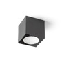 Přisazená - RED R13625 SENZA SQ stropní antracitová čiré sklo 230V LED 6W IP65 3000K - RED - DESIGN RENDL - foto 2