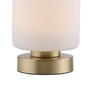 Stolní lampy dekorační - PN 4037-60 BOTA LED stolní lampa, mosaz, kruhová, dotykový stmívač, nadčasový design 3000K - PAUL NEUHAUS - foto 2