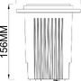 Zapuštěná - IMPR 730477 Deko-Light zemní svítidlo Phakt hranaté 220V E27 9W stříbrné - foto 2