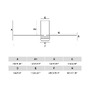Ventilátory - FARO 33835-1TW MINI PUNT TUB S LED stropní ventilátor, černá/tmavé dřevo s DC motorem - FARO - foto 2