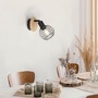 Bodová - LD 15921-79 EUGEN Nástěnné a stropní svítidlo, dřevo, přírodní, E14, LED vyměnitelné, IP20 - LEUCHTEN DIREKT / JUST LIGHT - foto 2