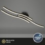 Dekorativní - BRILO 3718-035 LED nástěnné a stropní svítidlo, 80,5 cm, 19 W, 700 lm, černá - BRILO - foto 2