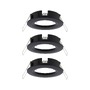 Kruhová - P 92481 Vestavné svítidlo Choose spot nevýklopné max. 10W černá mat 230V - PAULMANN - foto 2