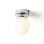 Koupelnová - RED R13689 MERINGUE 11 stropní opálové sklo/chrom 230V LED G9 9W IP44 - RED - DESIGN RENDL - foto 2