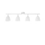 Bodová - NV 9155424 Bodové svítidlo SION bílý kov bílý kabel E14 4x5W 230V IP20 bez žárovky - NOVA LUCE - foto 2