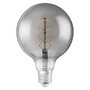 E27 - RED G13459 OSRAM Vintage Globe 125 SPIRAL kouřová 230V E27 LED EQ15 1800K - DESIGN RENDL - foto 2
