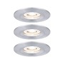 Koupelnová - P 94305 LED vestavné svítidlo Nova mini nevýklopné IP44 3x4W 2.700K hliník broušený 230V - PAULMANN - foto 2