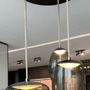 Dekorativní - BRO KNOTMIX Závěsné svítidlo KNOT SMALL III (DISCO+CILINDRO+SFERA) sklo LED 3x10W 2700K - BROKIS - foto 2