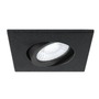 Pro zapuštěná svítidla - LA 1007184 UNIVERSAL DOWNLIGHT kryt pro downlight IP20, výkyvný, hranatý, černý - BIG WHITE (SLV) - foto 2