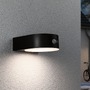 Nástěnná - P 94570 Solární LED venkovní nástěnné svítidlo solární Eileen pohybové čidlo IP44 3000K černá - PAULMANN - foto 2