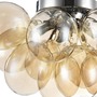 Dekorativní - M MOD112-04-G Stropní svítidlo Balbo 4x28W G9 jantarové sklo kov designové - MAYTONI - foto 2