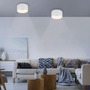 Kruhová - LD 14325-16 TANIKA LED stropní svítidlo bílé průměr 16cm stmívatelné SimplyDim 3000K - JUST LIGHT - foto 2