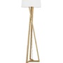 Stojací lampy - NV 9145071 Stojací lampa SALINO stínidlo slonovinová bílá přírodní dřevo E27 1x12W 230V IP20 bez žárovky - NOVA LUCE - foto 2