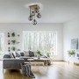 Vícečetná - LD 11395-79 GREEN WIDO LED stropní svítidlo 5 ramenné dřevo kouřová barva v udržitelném designu IP20 - LEUCHTEN DIREKT / JUST LIGHT - foto 2