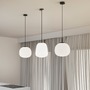 Koule - FAN I-TOLOMEO-S39 Závěsné svítidlo TOLOMEO OVALE bílá opál, 1xE27, 32 x 32 x 120 cm - FANEUROPE - foto 2