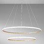 Kruhová - FAN LED-AXIS-S8060-ORO Závěsné LED svítidlo Axis zlatá, 70 W, 6850 lm, CCT, 80/60 x 150 cm - FANEUROPE - foto 2
