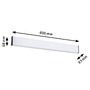 K zrcadlu - P 71208 Selection Bathroom LED nástěnné svítidlo Nembus IP44 3000K 230V 11,2W černá - PAULMANN - foto 2