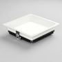 Hranatá - FAN INC-XANTO-Q220 Vestavné LED svítidlo Xanto (čtvercové, bílé) 28 W, CCT, 22 x 22 x 5,5 cm - FANEUROPE - foto 2