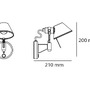 Bodová - AR A043500 Tolomeo Micro Faretto LED - 3000K - bez vypínače - ARTEMIDE - foto 2