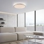 Kruhová - LD 14295-21 KYLE LED stropní svítidlo průměr 49cm stříbrné hvězdné nebe krokově stmívatelné 3000K - JUST LIGHT - foto 2