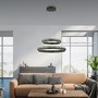 Kruhová - PN 8420-13 Q-VITO LED závěsné svítidlo Smart Home antracit, stmívatelné ZigBee 2700-5000K - PAUL NEUHAUS - foto 2