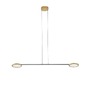 Podélná - NV 9695253 Závěsné svítidlo SCOPE černá a zlatá LED 19.4W 3000K stmívatelné - NOVA LUCE - foto 2
