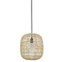 Koule - NV 9858719 Závěsné svítidlo MELODY přírodní ratan černý kabel E27 1x12W 230V IP20 bez žárovky - NOVA LUCE - foto 2