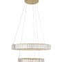 Kruhová - NV 9333077 Závěsné svítidlo AURELIA zlatý kov a křišťál LED 46W 230V 3500K IP20 stmívatelné - NOVA LUCE - foto 2