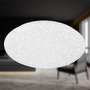 Kruhová - BRILO 3958416 Git stropní svítidlo pr.38 cm - 18W, 2200lm, LED, hvězdné nebe, neutrální bílá, bílé - BRILO - foto 2