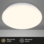 Kruhová - BRILO 3897016 LED stropní svítidlo s čidlem, 26 cm, 12W, 1190lm, bílé - BRILONER - foto 2
