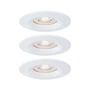 Koupelnová - P 94299 LED vestavné svítidlo Nova mini nevýklopné IP44 3x4W 2.700K bílá mat 230V - PAULMANN - foto 2