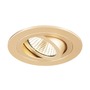 Kruhová - LA 1007344 NEW TRIA® 75 kroužek pro vestavbu do stropu, D: 9,3 H: 2,6 cm, IP 20, růžové zlato - BIG WHITE (SLV) - foto 2
