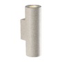 Nástěnná - FAN I-PORTLAND-AP2 BCO Venkovní nástěnné svítidlo PORTLAND, beton/bílá, 2xGU10, IP65, 25,4 x 11,1 x 8,3 cm - FANEUROPE - foto 2