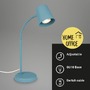 Stolní lampy pracovní - BRILO 7476010 Stolní lampa, 38,5 cm, 1x GU10, max. 9W, tyrkysová - BRILO - foto 2