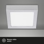 Hranatá - BRI 7123-414 LED stropní svítidlo, 17 cm, 12 W, matný chrom - BRILONER - foto 2