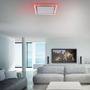 Hranatá - PN 6250-95 HELIX LED stropní svítidlo, barva hliník, dálkový ovladač, RGB, CCT, paměť 2700-5000K - PAUL NEUHAUS - foto 2