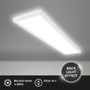 Hranatá - BRILO 7519416 Tava LED stropní svítidlo 98cm, ploché, přímé a nepřímé osvětlení, bílé - BRILO - foto 2