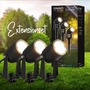Connect To Shine - BRI 3928035 CONNECT TO SHINE prodlužovací sada Iris sada 3ks LED zahradních bodových svítidel, IP65 - BRILONER - foto 2