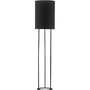 Stojací lampy - NV 9043301 Stojací lampa LEITH černé stínidlo a černý hliník E27 1x12W 230V IP20 bez žárovky - NOVA LUCE - foto 2