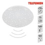 Kruhová - TF 601706TF TELEFUNKEN LED stropní svítidlo s čidlem, pr. 27,7 cm, 12 W, bílé - BRILONER - foto 2