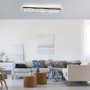 Hranatá - PN 6391-16 MAILAK LED stropní svítidlo hranaté černá/bílá, přepínatelné teple bílé světlo 3000K - PAUL NEUHAUS - foto 2