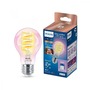 E27 - PH 8720169165779 WiZ Smart LED Žárovka s tradičním vzhledem, čirá, 40 W 470lm 2200-6500K (RGB) A60 E27 - PHILIPS - foto 2