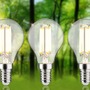 E14 - P 29200 Eco-Line Filament 230V LED kapka E14 3ks-sada 82mm 2,5W 3000K čirá - PAULMANN - foto 2