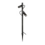 Zápichy - LA 1007869 HELIA SLIM Pole double LED, venkovní stojací lampa, černá IP65 3000K - BIG WHITE (SLV) - foto 2