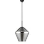 Kónická - NV 9724102 Závěsné svítidlo VEIRO chromové sklo / černý kov / černý kabel E27 1x12W 230V IP20 bez žárovky - NOVA LUCE - foto 2